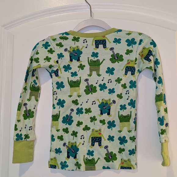 🐸 ☘️ Frog St Patty's Day Pajamas - Picture 3 of 6